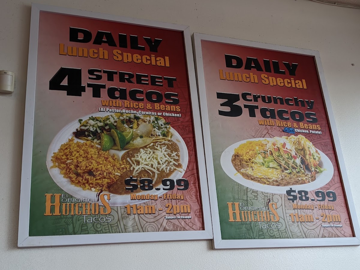 Huicho's Tacos Menu - Image 6